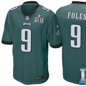 nick foles eagles jersey mens
